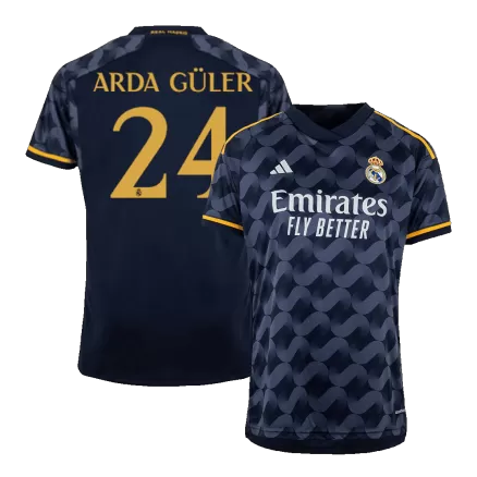 Men's ARDA GÜLER #24 Real Madrid Away Soccer Jersey Shirt 2023/24 - BuyJerseyshop