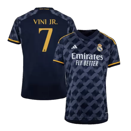 Men's VINI JR. #7 Real Madrid Away Soccer Jersey Shirt 2023/24 - BuyJerseyshop