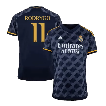 Men's RODRYGO #11 Real Madrid Away Soccer Jersey Shirt 2023/24 - BuyJerseyshop
