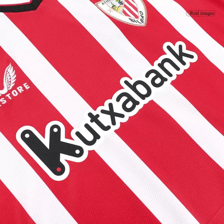 Men's Athletic Club de Bilbao Home Soccer Jersey Kit (Jersey+Shorts) 2023/24 - BuyJerseyshop