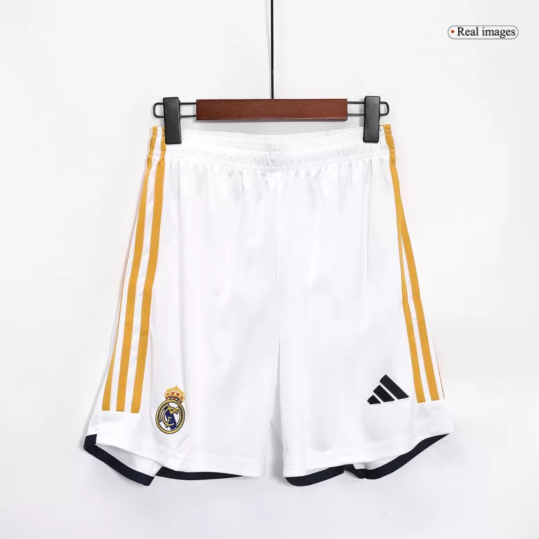 Men's Real Madrid Soccer Shorts Home 2023/24 - BuyJerseyshop