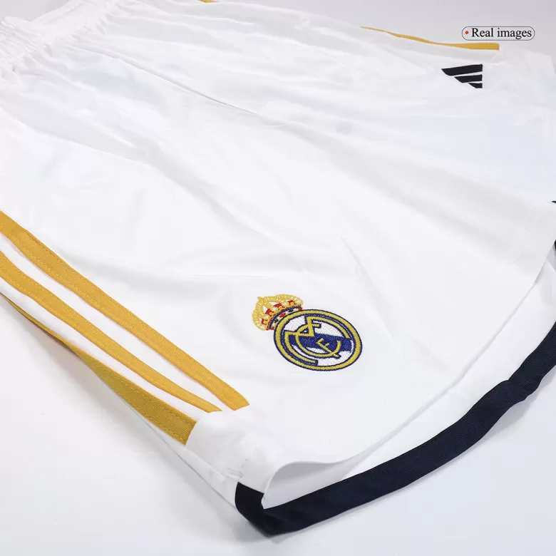 Men's Real Madrid Soccer Shorts Home 2023/24 - BuyJerseyshop