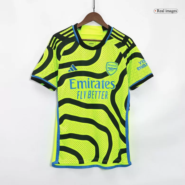 Men's SAKA #7 Arsenal Away Soccer Jersey Shirt 2023/24 - BuyJerseyshop