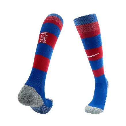 Kids Barcelona Away Soccer Socks 2023/24 - BuyJerseyshop