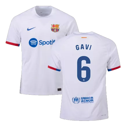 GAVI #6 Barcelona Away Player Version Jersey 2023/24 Men - BuyJerseyshop