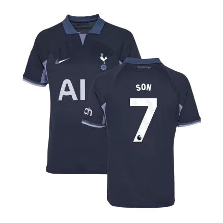 Men's SON #7 Tottenham Hotspur Away Soccer Jersey Shirt 2023/24 - BuyJerseyshop