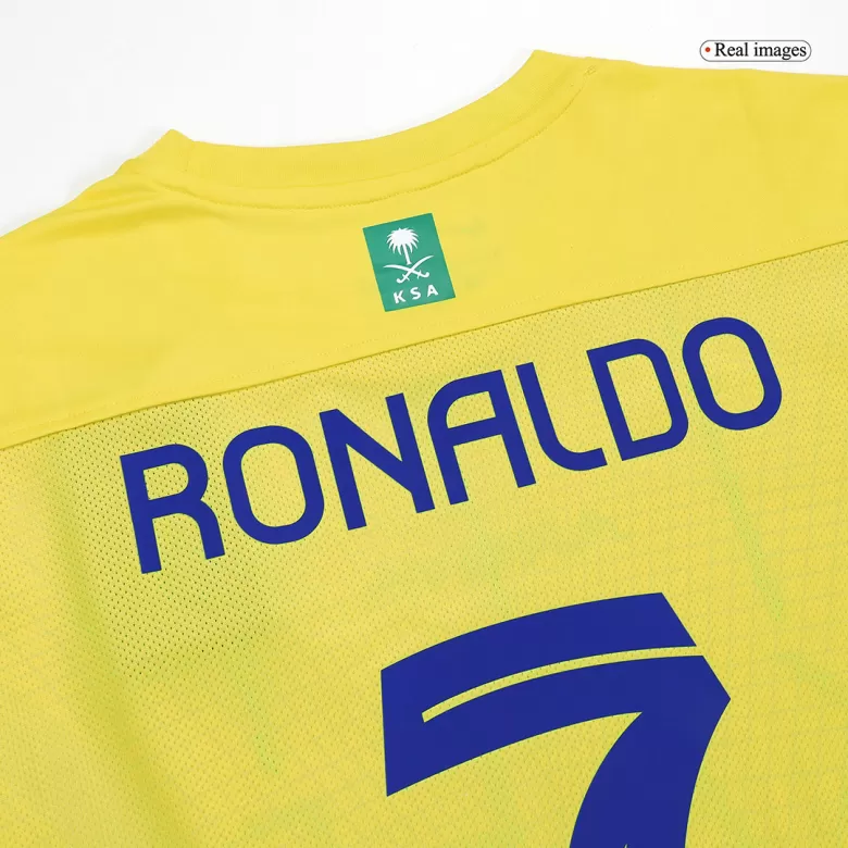 Men's RONALDO #7 Al Nassr Home Soccer Jersey Shirt 2023/24 - BuyJerseyshop