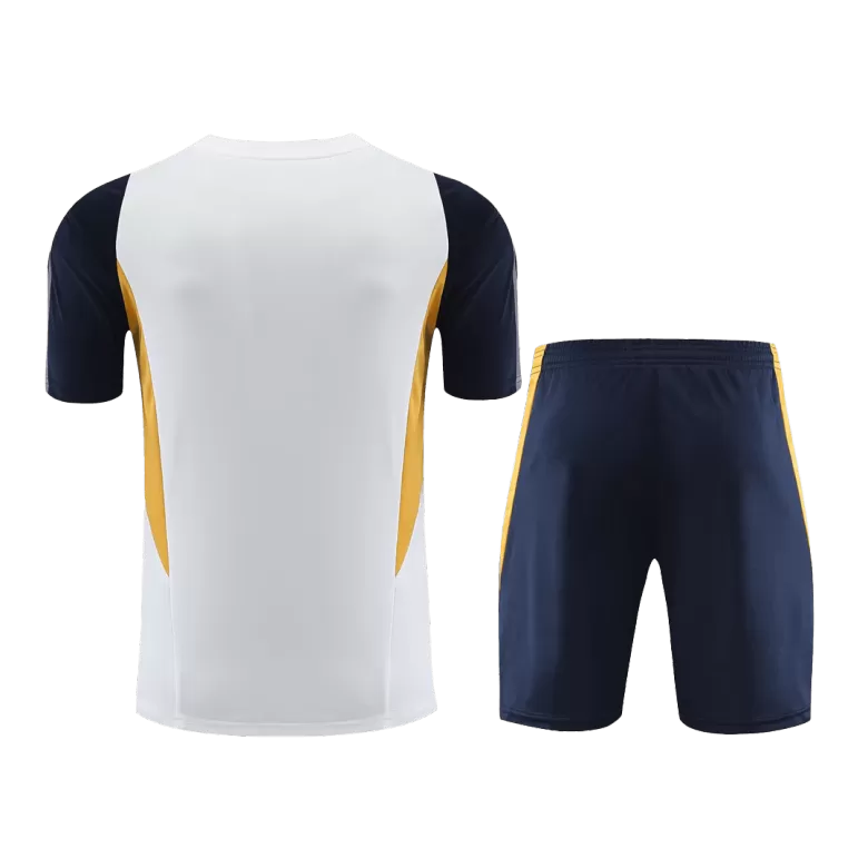 Men's Real Madrid Pre-Match Pre-Match Soccer Jersey Kit (Jersey+Shorts) 2023/24 - BuyJerseyshop