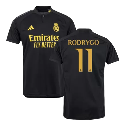 Men's RODRYGO #11 Real Madrid Third Away Soccer Jersey Shirt 2023/24 - BuyJerseyshop