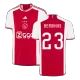 Men's BERGHUIS #23 Ajax Home Soccer Jersey Shirt 2023/24 - BuyJerseyshop