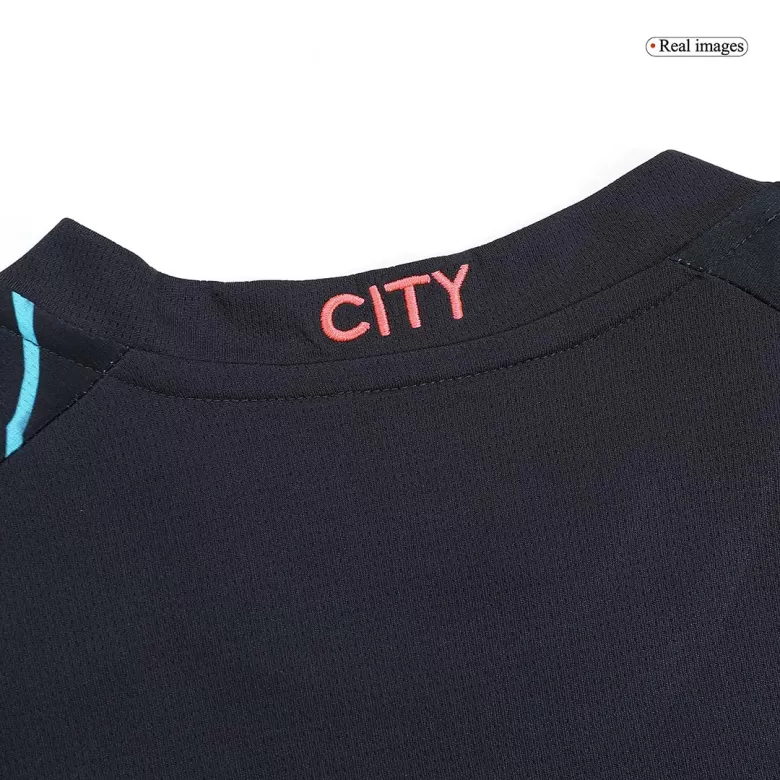 Men's Manchester City Third Away Soccer Jersey Kit (Jersey+Shorts) 2023/24 - BuyJerseyshop
