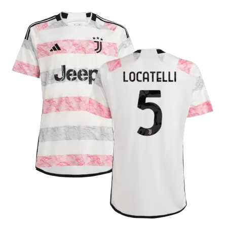 Men's LOCATELLI #5 Juventus Away Soccer Jersey Shirt 2023/24 - BuyJerseyshop