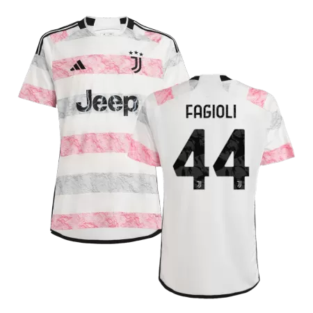 Men's FAGIOLI #44 Juventus Away Soccer Jersey Shirt 2023/24 - BuyJerseyshop