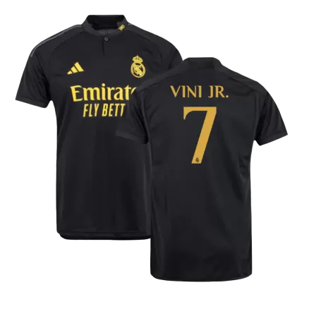 Men's VINI JR. #7 Real Madrid Third Away Soccer Jersey Shirt 2023/24 - BuyJerseyshop