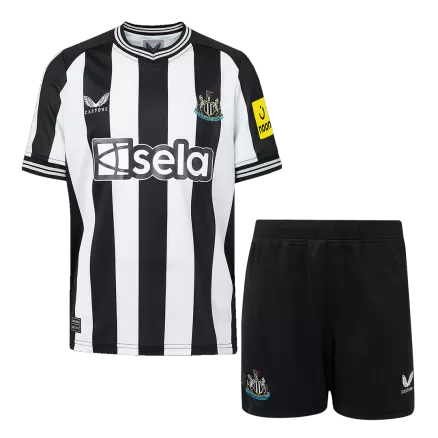 Men's Newcastle Home Soccer Jersey Kit (Jersey+Shorts) 2023/24 - BuyJerseyshop