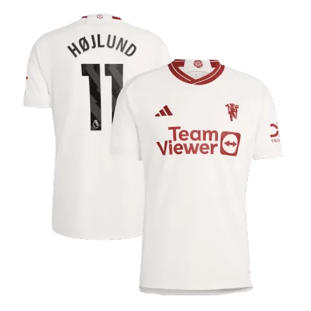 Men's HØJLUND #11 Manchester United Third Away Soccer Jersey Shirt 2023/24 - BuyJerseyshop