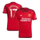 Men's GARNACHO #17 Manchester United Home Soccer Jersey Shirt 2023/24 - BuyJerseyshop