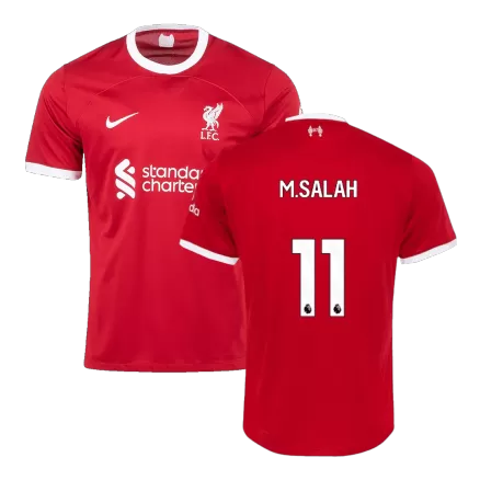 Men's M.SALAH #11 Liverpool Home Soccer Jersey Shirt 2023/24 - BuyJerseyshop