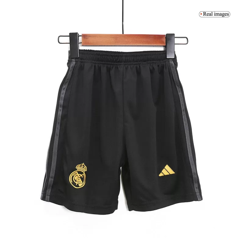 Kids Real Madrid Third Away Soccer Jersey Kit (Jersey+Shorts) 2023/24 - BuyJerseyshop