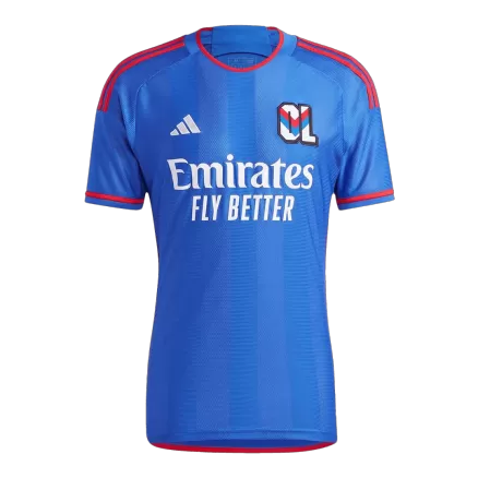 Men's Olympique Lyonnais Away Soccer Jersey Shirt 2023/24 - BuyJerseyshop