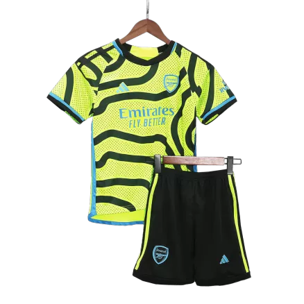Kids Arsenal Away Soccer Jersey Kit (Jersey+Shorts) 2023/24 - BuyJerseyshop