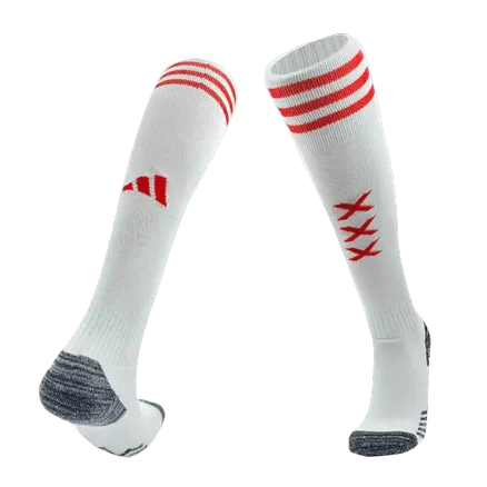 Kids Ajax Home Soccer Socks 2023/24 - BuyJerseyshop