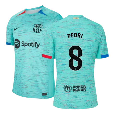 Men's PEDRI #8 Barcelona Third Away Soccer Jersey Shirt 2023/24 - BuyJerseyshop