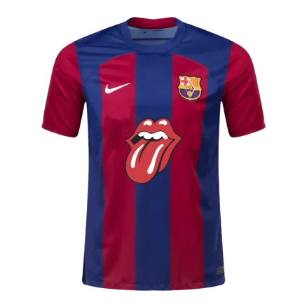 Men's Barcelona Home Soccer Jersey Shirt 2023/24 - BuyJerseyshop
