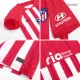 Kids Atletico Madrid Home Soccer Jersey Kit (Jersey+Shorts) 2023/24 - BuyJerseyshop