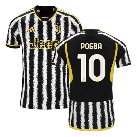 Men's POGBA #10 Juventus Home Soccer Jersey Shirt 2023/24 - BuyJerseyshop