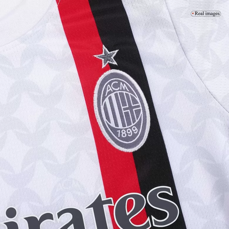 Kids AC Milan Away Soccer Jersey Kit (Jersey+Shorts) 2023/24 - BuyJerseyshop
