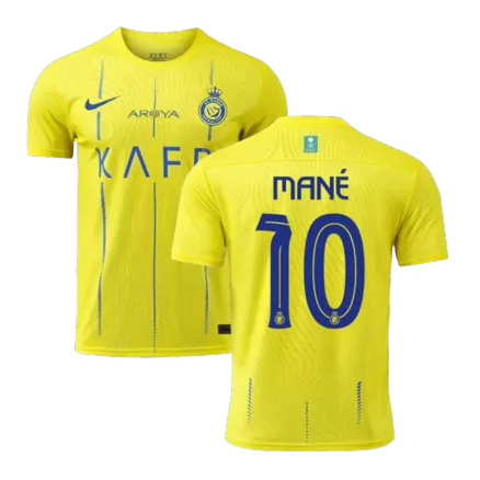 Men's MANÉ #10 Al Nassr Home Soccer Jersey Shirt 2023/24 - BuyJerseyshop