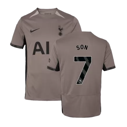 Men's SON #7 Tottenham Hotspur Third Away Soccer Jersey Shirt 2023/24 - BuyJerseyshop