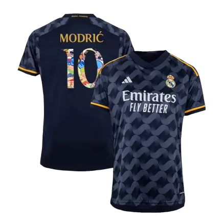 Men's MODRIĆ #10 Real Madrid Away Soccer Jersey Shirt 2023/24 - BuyJerseyshop