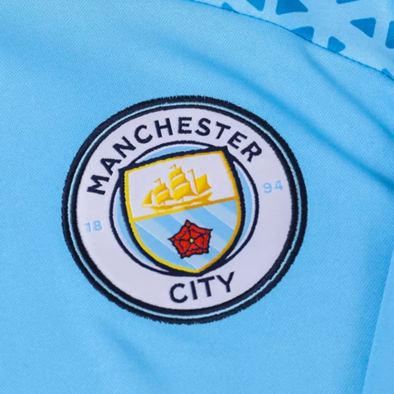 Kids Manchester City Zipper Training Jacket Kit(Jacket+Pants) 2023/24 - BuyJerseyshop