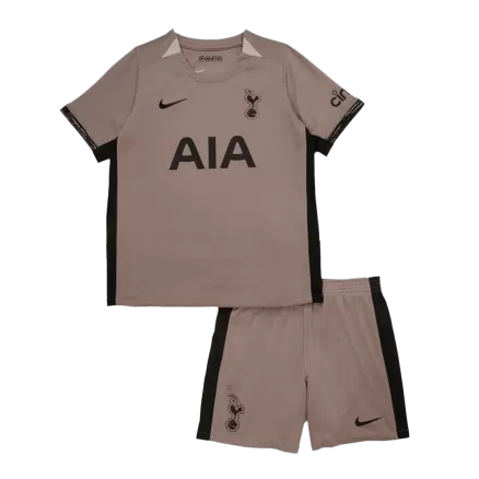 Kids Tottenham Hotspur Third Away Soccer Jersey Kit (Jersey+Shorts) 2023/24 - BuyJerseyshop