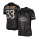 Men's ZAÏRE-EMERY #33 PSG Third Away Soccer Jersey Shirt 2023/24 - BuyJerseyshop