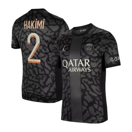 Men's HAKiMi #2 PSG Third Away Soccer Jersey Shirt 2023/24 - BuyJerseyshop