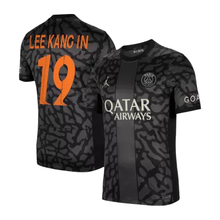 Men's LEE KANG IN #19 PSG Third Away UCL Soccer Jersey Shirt 2023/24 - BuyJerseyshop