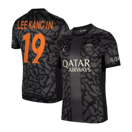 Men's LEE KANG IN #19 PSG Third Away UCL Soccer Jersey Shirt 2023/24 - BuyJerseyshop