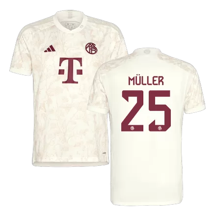 Men's MÜLLER #25 Bayern Munich Third Away Soccer Jersey Shirt 2023/24 - BuyJerseyshop