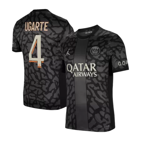 Men's UGARTE #4 PSG Third Away Soccer Jersey Shirt 2023/24 - BuyJerseyshop