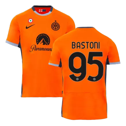 Men's BASTONI #95 Inter Milan Third Away Soccer Jersey Shirt 2023/24 - BuyJerseyshop