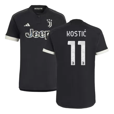 Men's KOSTIĆ #11 Juventus Third Away Soccer Jersey Shirt 2023/24 - BuyJerseyshop
