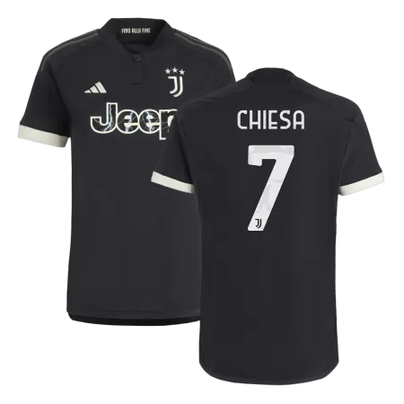 Men's CHIESA #7 Juventus Third Away Soccer Jersey Shirt 2023/24 - BuyJerseyshop