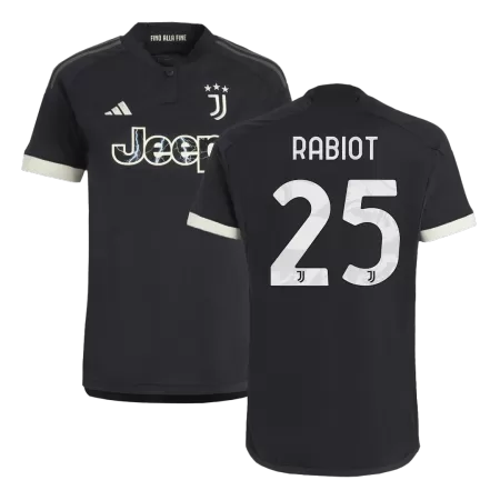 Men's RABIOT #25 Juventus Third Away Soccer Jersey Shirt 2023/24 - BuyJerseyshop