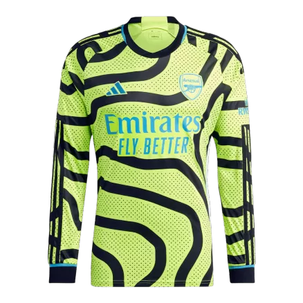 Men's Arsenal Away Long Sleeves Soccer Jersey Shirt 2023/24 - BuyJerseyshop