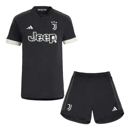 Men's Juventus Third Away Soccer Jersey Kit (Jersey+Shorts) 2023/24 - BuyJerseyshop