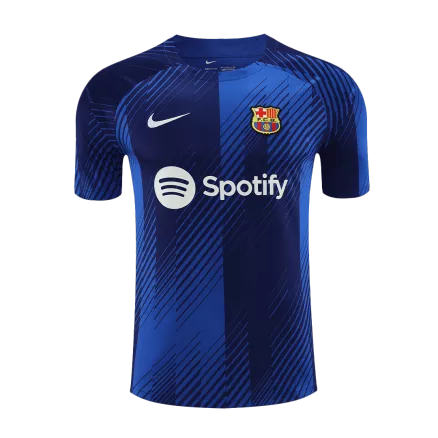 Men's Barcelona Pre-Match Soccer Jersey Shirt 2023/24 - BuyJerseyshop