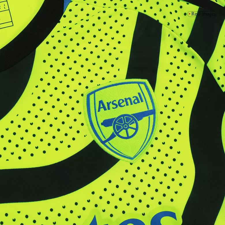 Men's Arsenal Away Long Sleeves Soccer Jersey Shirt 2023/24 - BuyJerseyshop